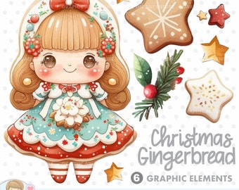 Gingerbread Clipart, Gingerbread Images, Christmas Gingerbread, Chrismtas Clipart, Christmas Graphics, Gingerbread Party, Food Clipart, Png