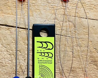 Griffin Hackle Gauge, Threaders and Threader-Cleaner