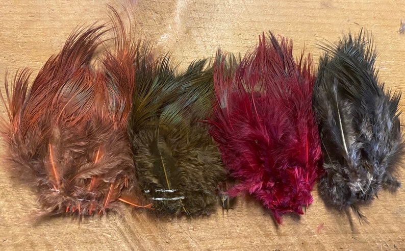 Spey Hackle Strung Pheasant Rump