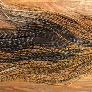 Sillín Metz Cree Rooster para atado de moscas y extensiones de cabello