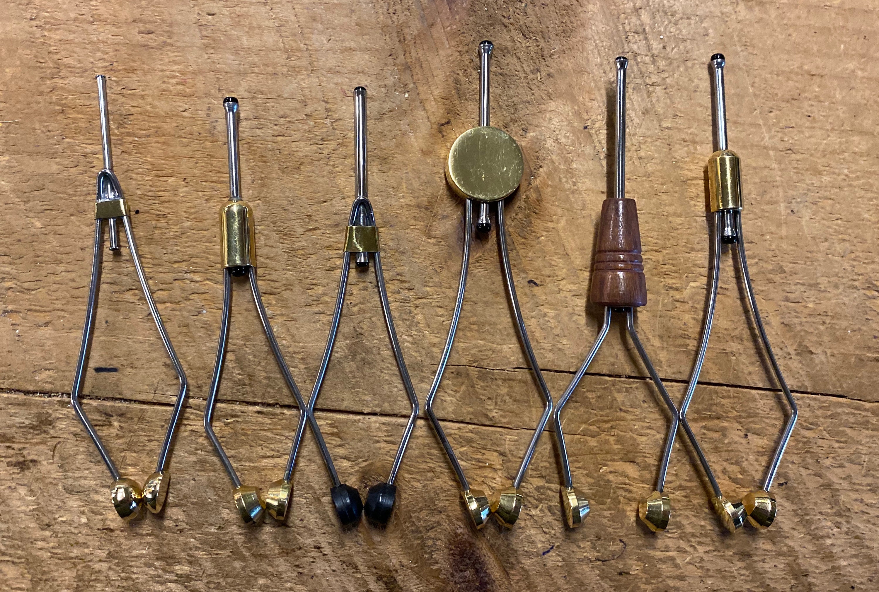 Brass and Ceramic Fly Tying Bobbins -  UK