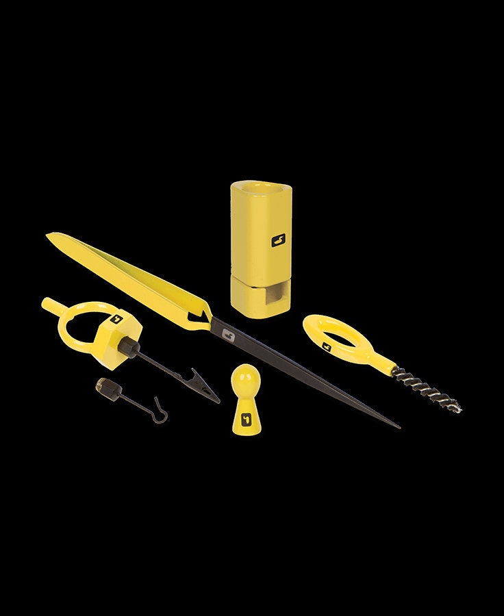 Kit D'outils Pour Montage De Mouches De Pêche Loon, Jaune - Neuf