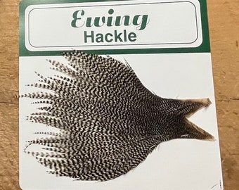 Tops de capa genética Ewing Hackle (empates 8-20)