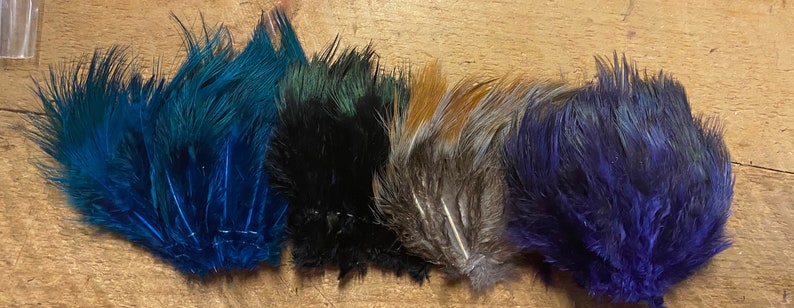 Spey Hackle Strung Pheasant Rump