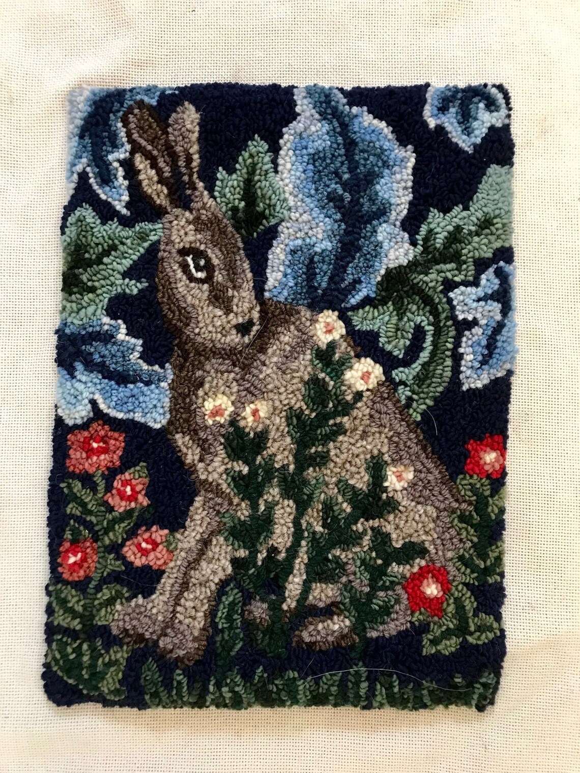 Rug Hooking Pattern William Morris 'the Hare' PAPER Etsy Canada