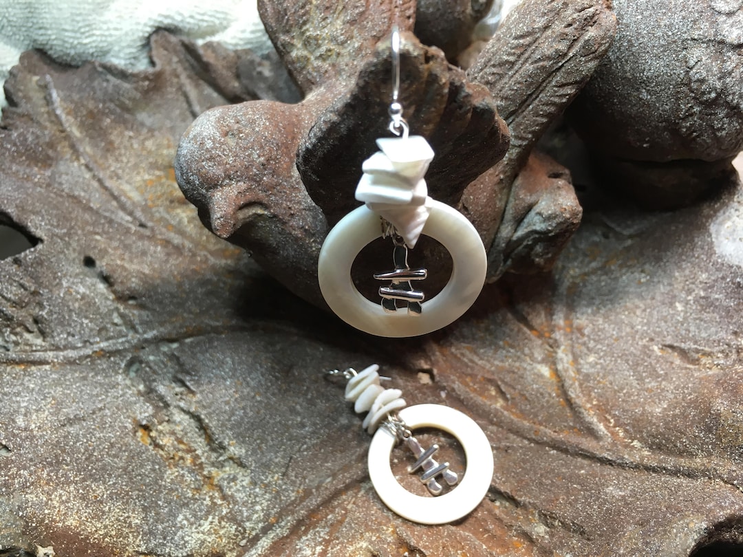 Inuit Jewelry Silver Stone Inuit Jewelry Silver Stone