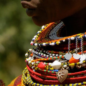 Africa Masai card. Personalize / gift set options. Celebrate Kwanzaa, African tribal heritage - Tanzania, Kenya, Zanzibar, Masai Mara
