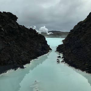 Iceland card. Personalize / gift set option for traveller. Arctic Circle -Sun Voyager,geyser,Reykjavik,Unesco Blue Lagoon,Gullfoss Waterfall