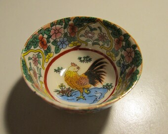 Mini Ceramic Cup of Rooster, 2"