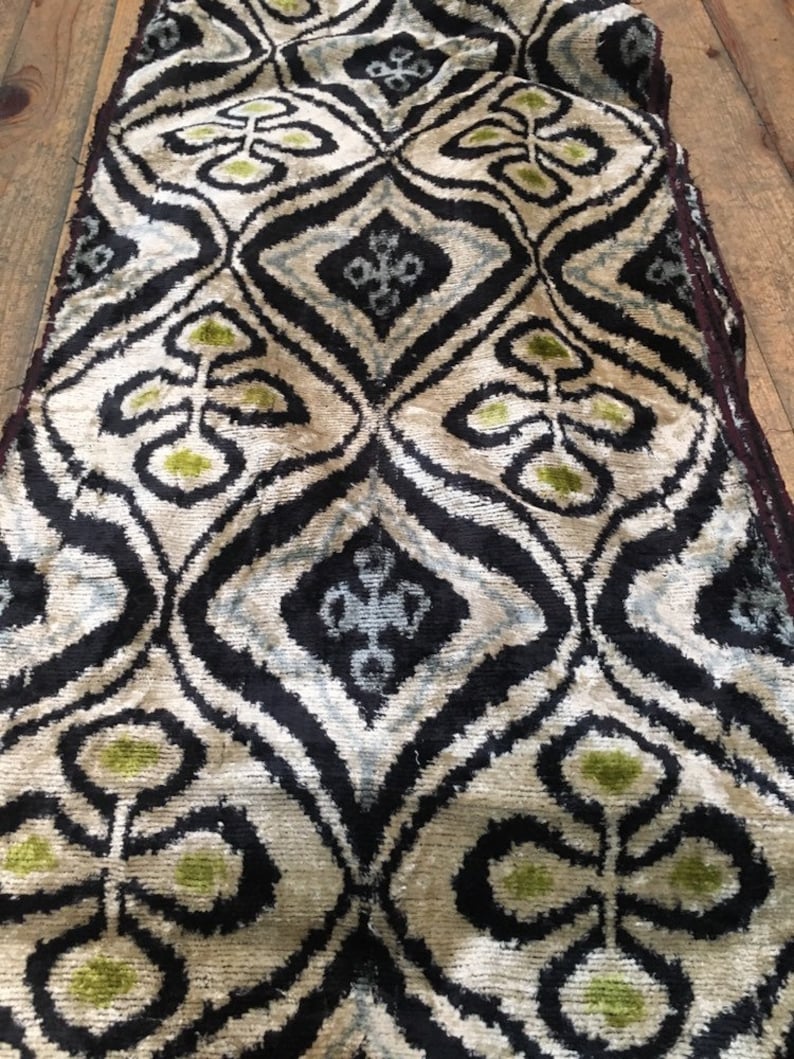 Silk Velvet,Handmade Silk,Uzbek Silk,Velvet Ikat Fabric,Silk Fabric,Uzbek Fabric,Silk Velvet Fabric,Bakhmal,Artcraft Silk Fabric,Art Fabric