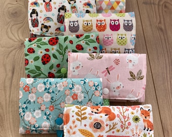 Pochette à barrettes