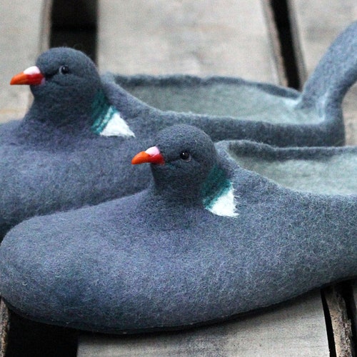 bird slippers