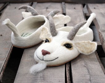 goat slippers