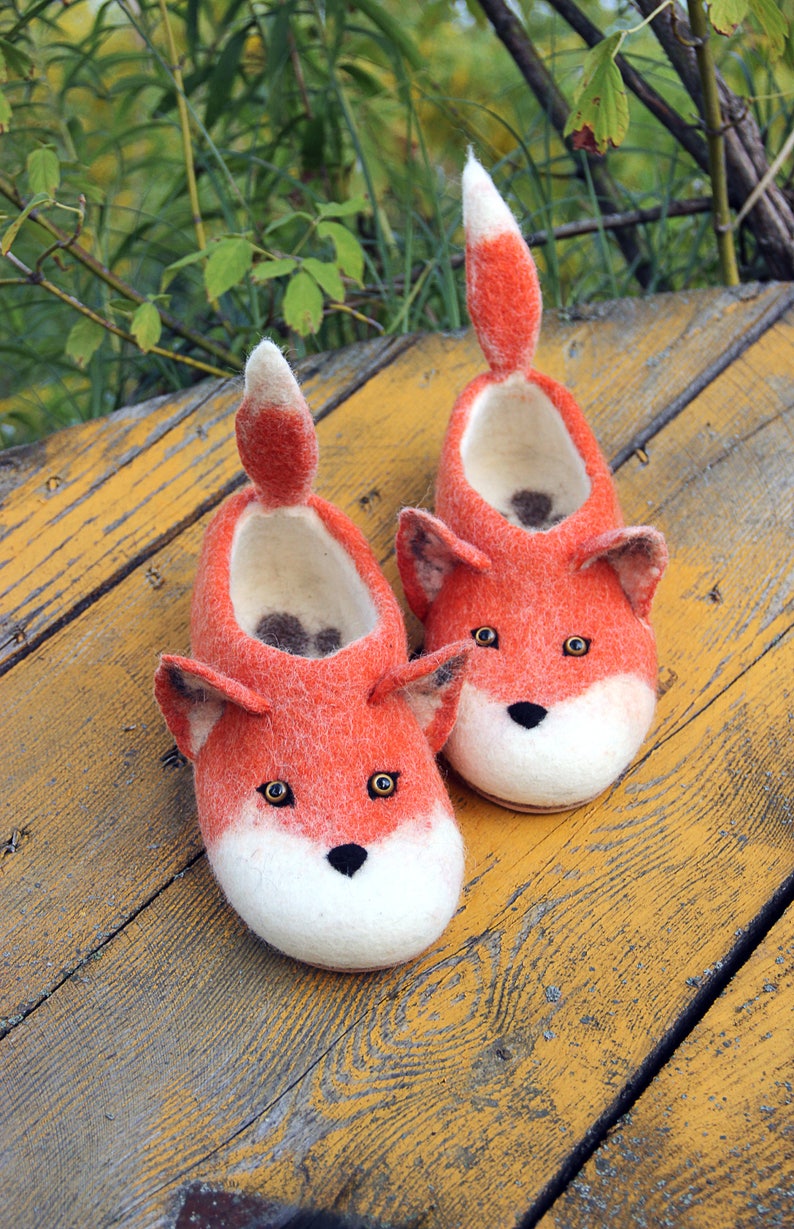 lee fox leather slippers