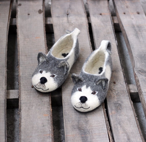 Dog Slippers by Photo Malamute -
