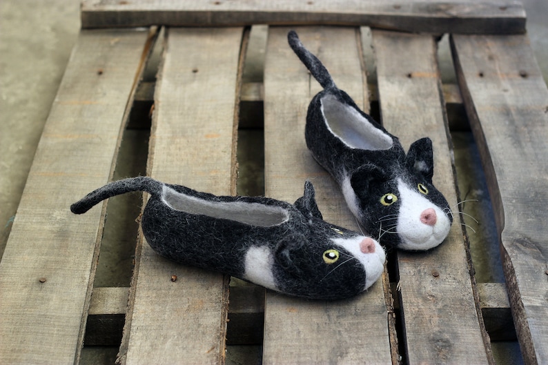 custom tuxedo slippers