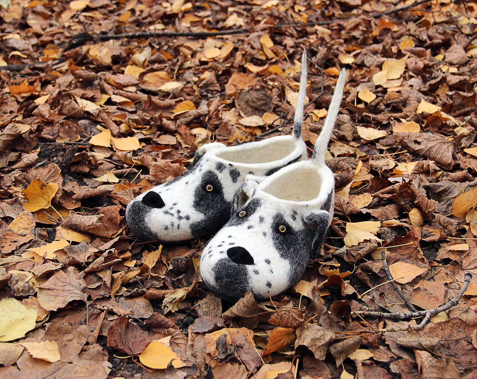 Buy Great Dane Hunting Dog Slippers German Mastiff Wool Flat