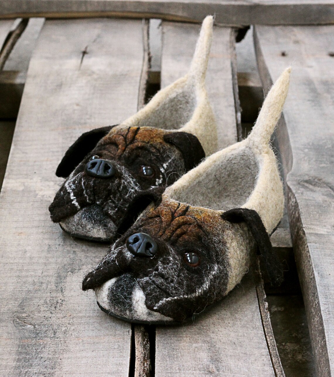 Premium Mastiff Custom Dog Slippers English Bulldog Etsy