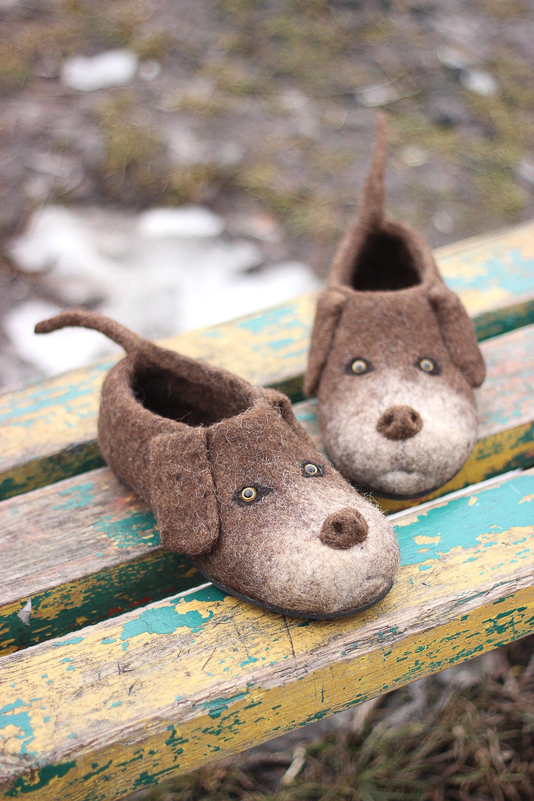 Chocolate Labrador Retriever Dogs Slippers Any Breed Custom