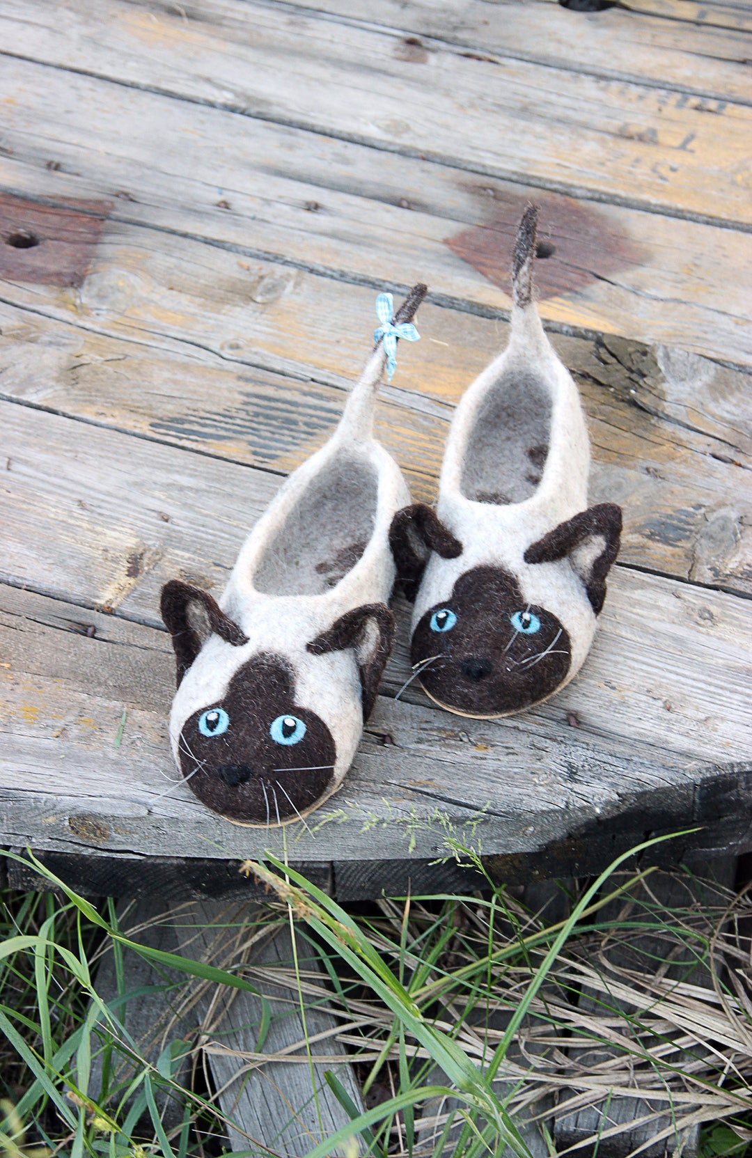 Siamese cat best sale slippers