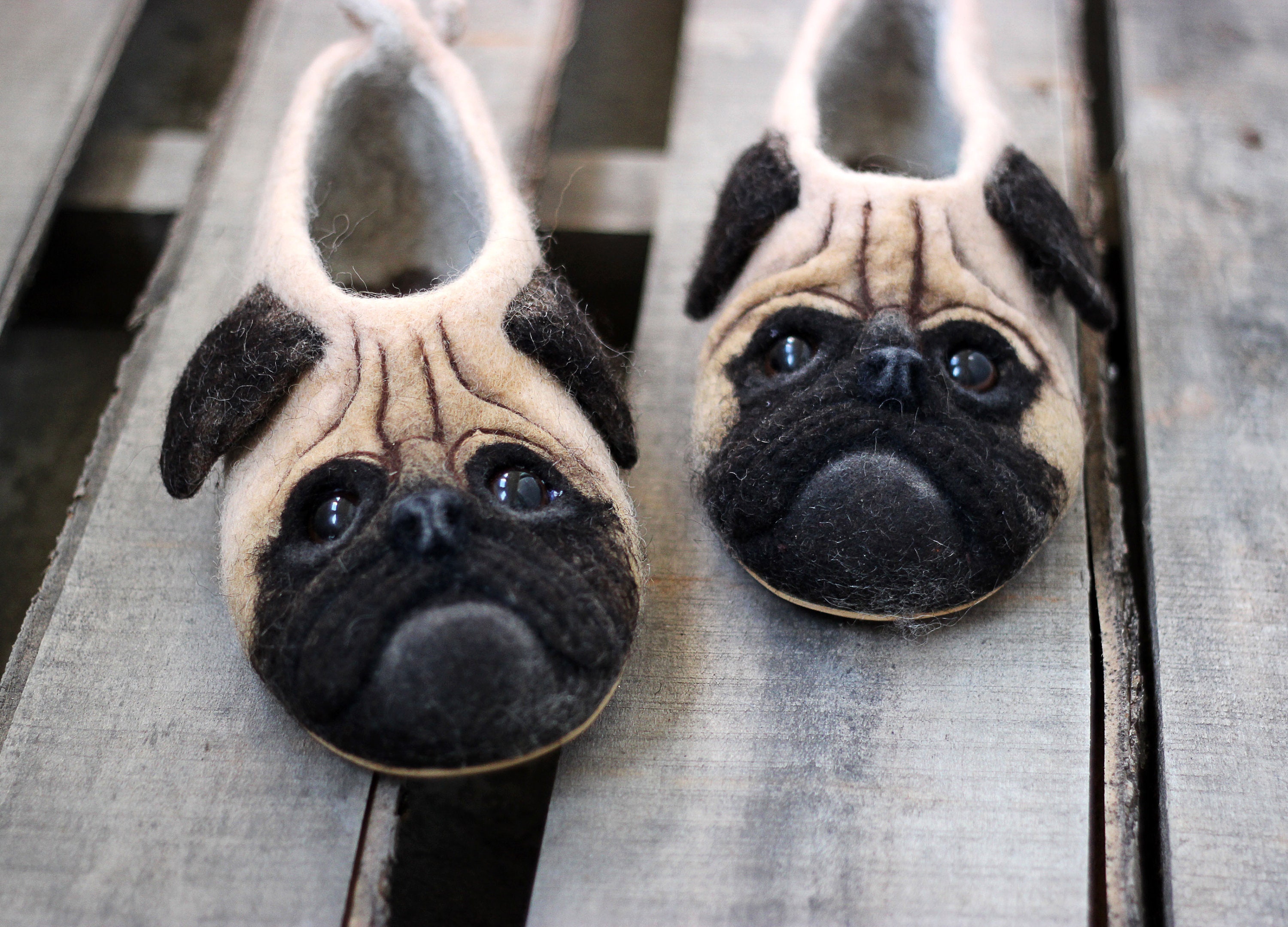 Passief voor eeuwig per ongeluk Pug Dog Premium Women Slippers Dutch Mastiff Clogs Chinese - Etsy
