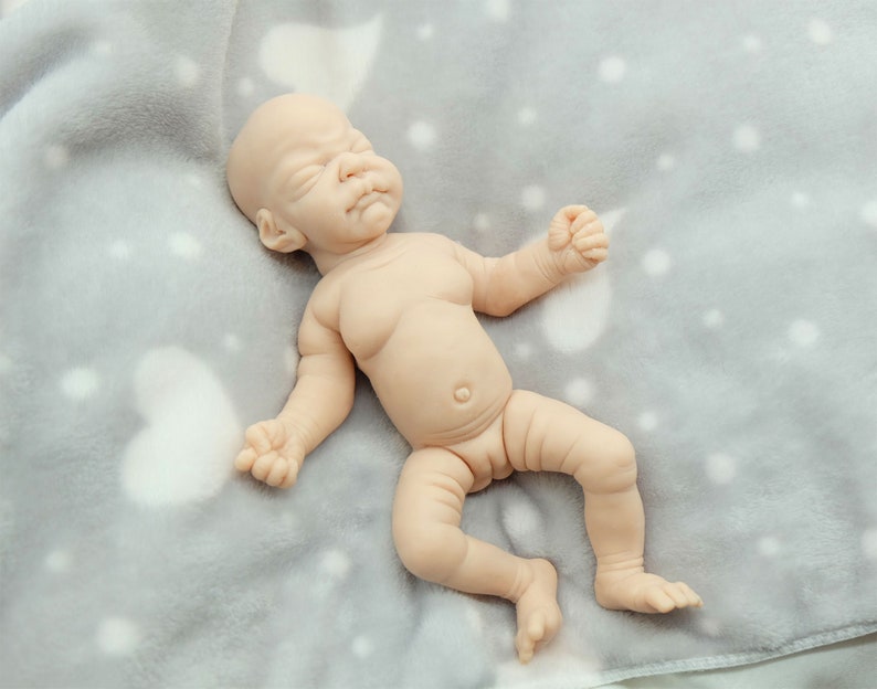 blank full body silicone baby