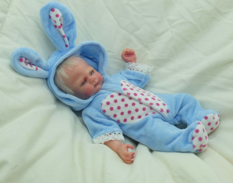 Full body silicone baby boy Roma 24cm 9,4 in, soft