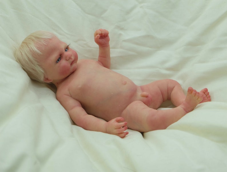Full body silicone baby boy Roma 24cm 9,4 in, soft