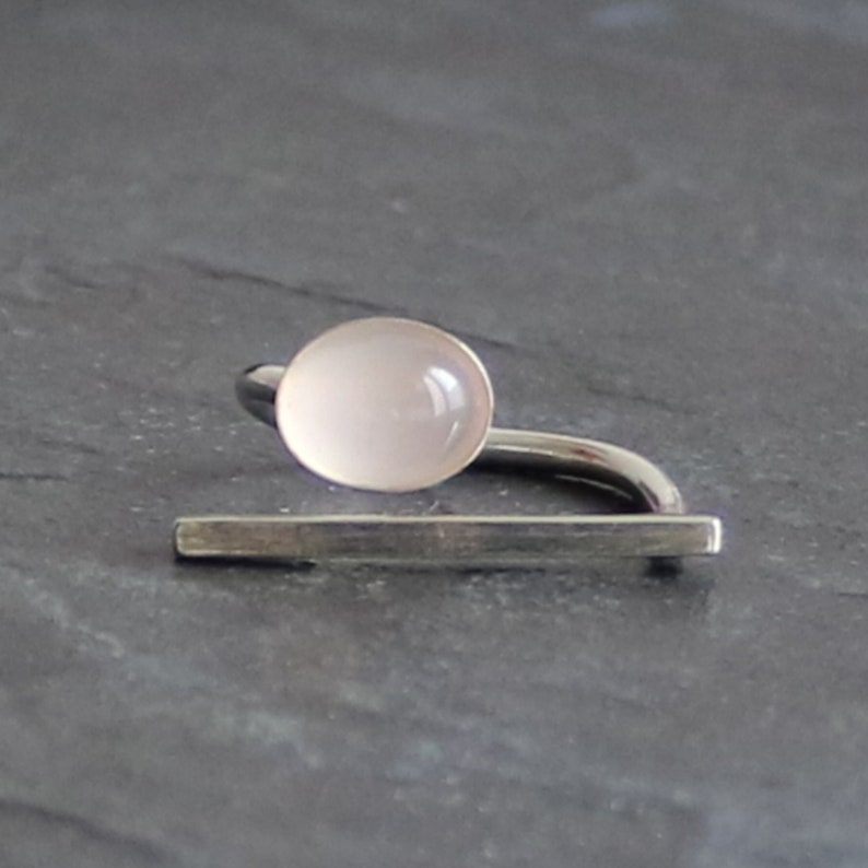 Chriscoco Anelli Donna Argento 925 Anello Regolabile Anello A Fascia Fidanzamento Fedine Per Donna 3MM - Foto 8