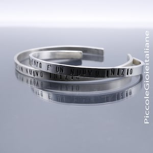 925 silver bracelet, personalized bracelet, solid bracelet, bangle bracelet, handcrafted bracelet, rigid bracelet