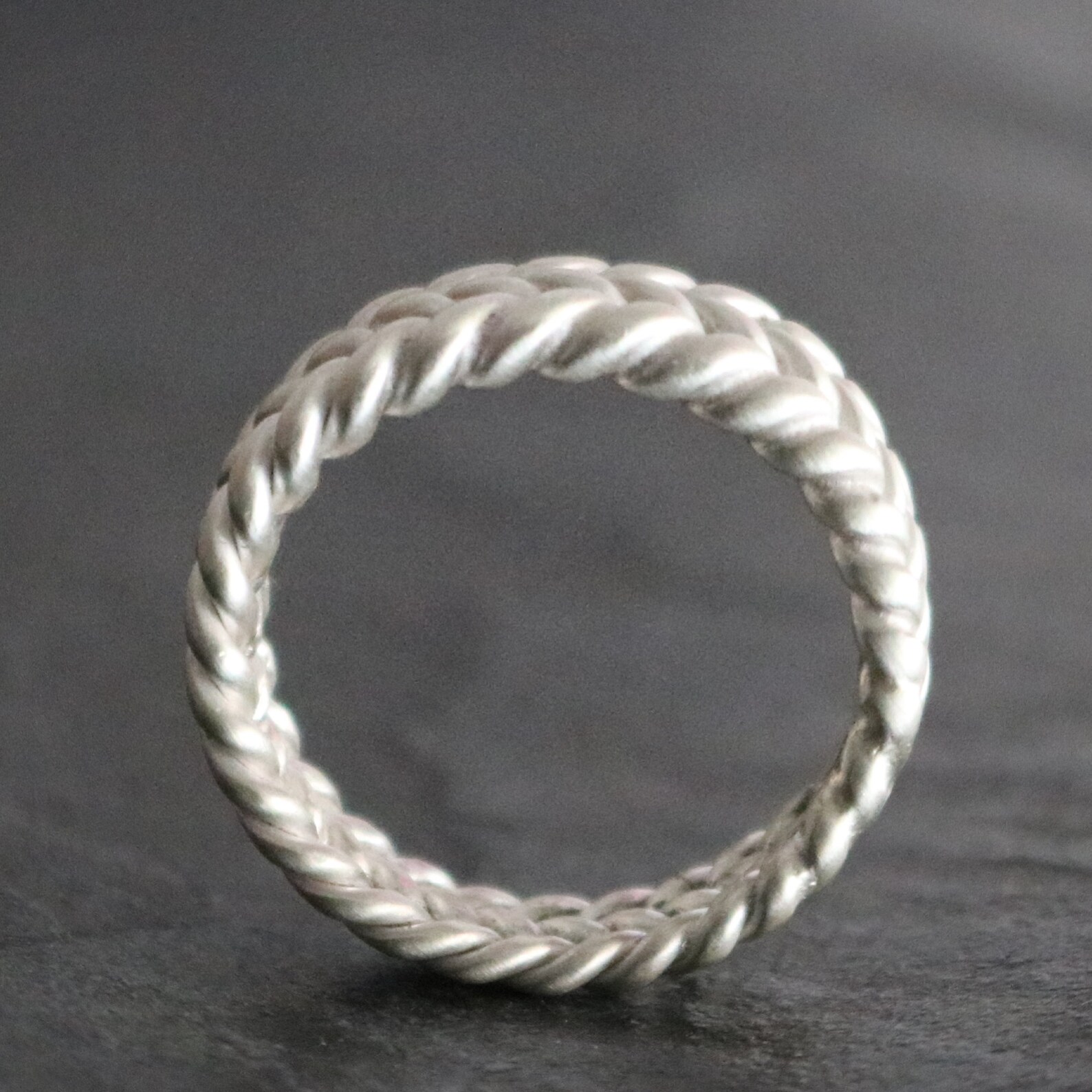 Anello In Argento Sterling - Fascia Celtica - Foto 7