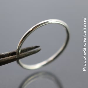 925 silver ring, Minimal ring, Stackable ring, 925 silver wedding ring, Handmade ring, Thin wedding ring, Men&#39;s ring, Women&#39;s ring