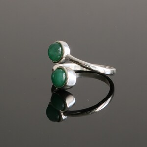 Anello In Argento Sterling Con Tanzanite Fatto A Mano: Pietra Portafortuna Di Dicembre