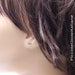 Orecchini a cerchio in argento 925 con spianatura cubica in zirconio