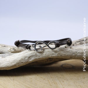 Silver Bracelet 925 and drawstring, violin key Bracelet, unisex Bracelet, handmade Bracelet, Italian handicraft Bracelet