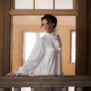 Victorian Nightgown, Vintage Night Gown, Victorian Nightwear, Old Fashioned Nightdress, 1900s Sleepwear Vintage Nightie - Victorian Winter
