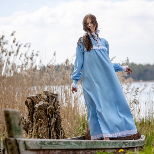 victorian winter dress Victorian Winter In Blue