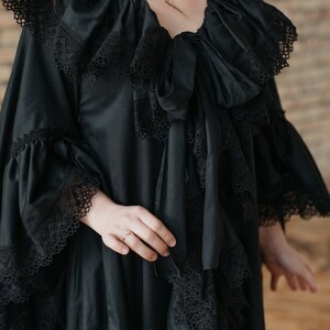 Victorian Lace Peignoir