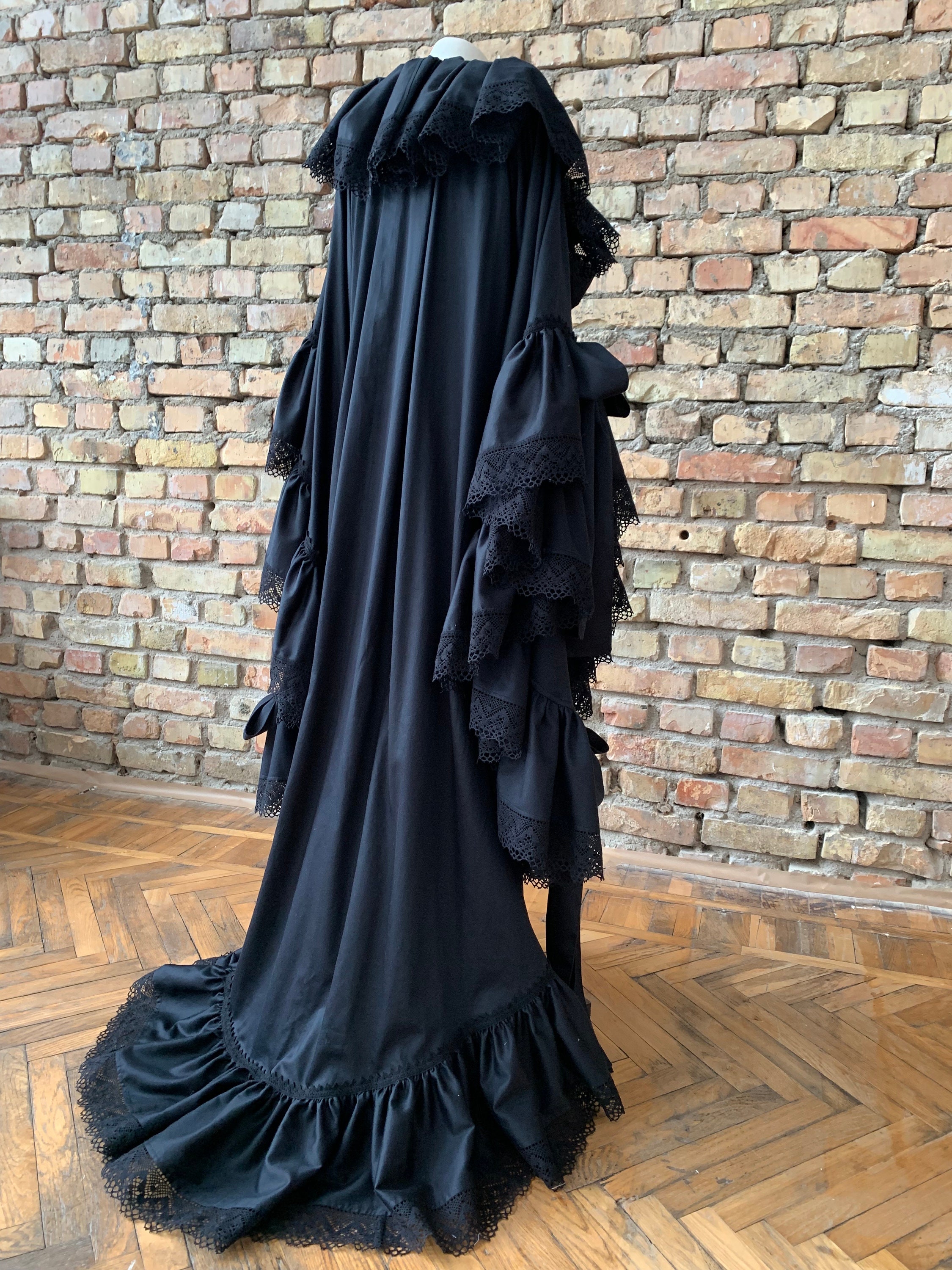 Victorian Peignoir, Vintage Negligee, Victorian Robe, Edwardian ...