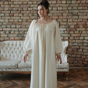 Victorian Nightgown, Medieval Night Gown, Old Fashion Nightwear ...