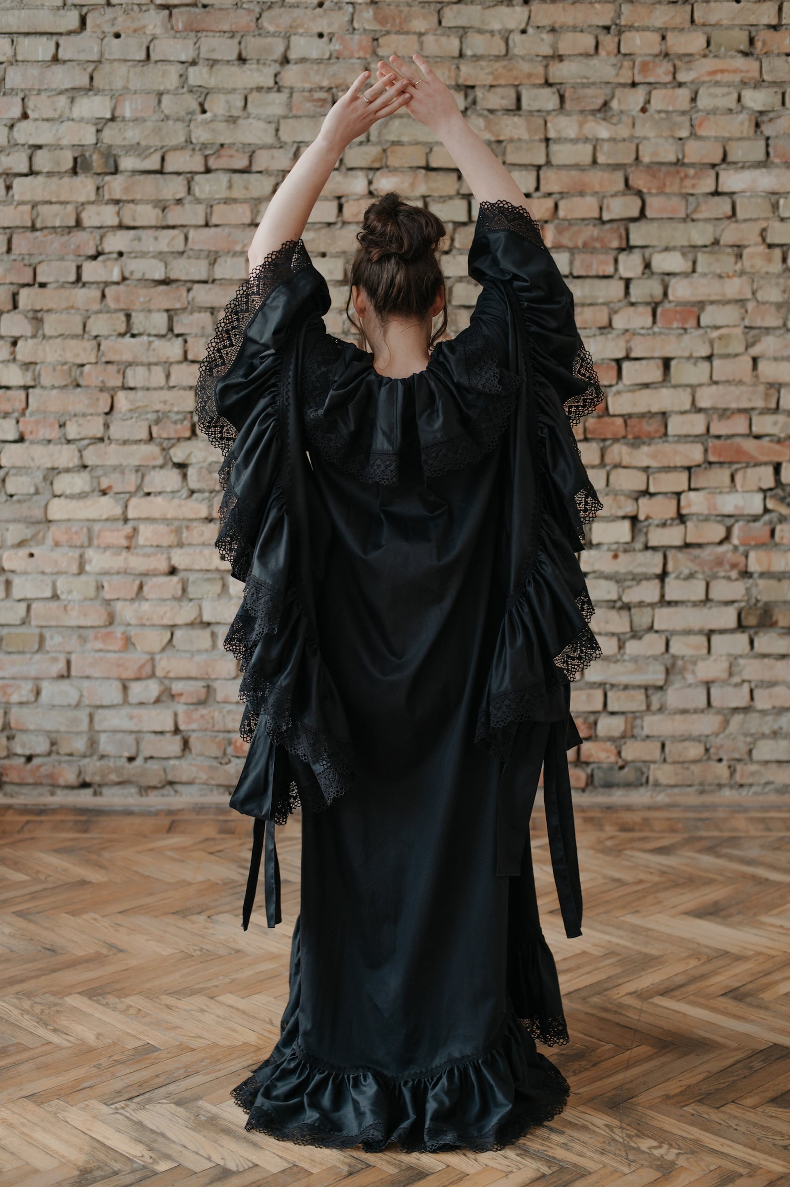 Victorian Peignoir, Vintage Negligee, Victorian Robe, Edwardian ...