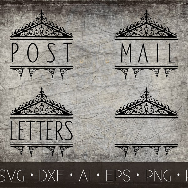 Mailbox Svg Etsy