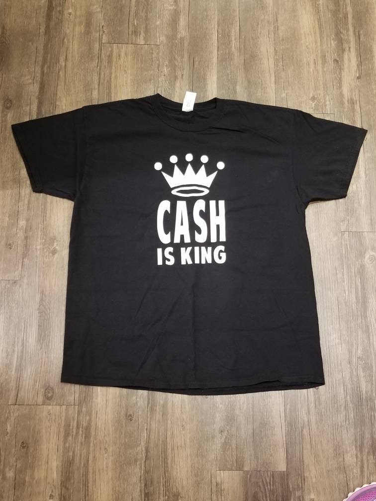 cash and the king t shirt