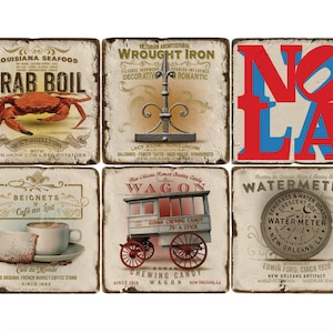 New Orleans Culture Collection Coasters