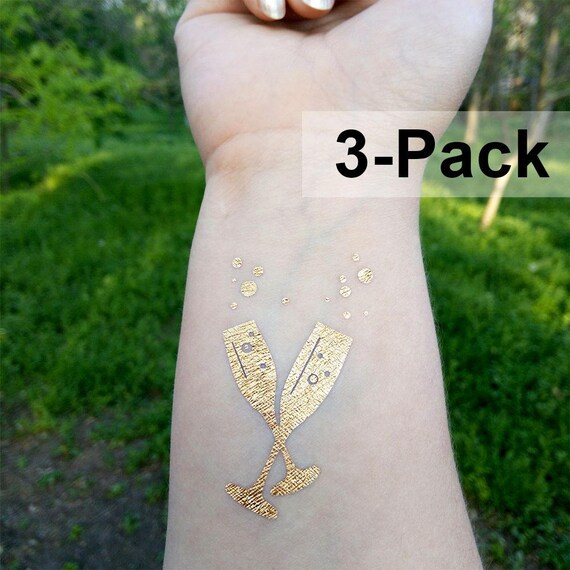 Tatuajes Vino Copa De Champán Del Tatuaje Temporal Tatuajes Flash Joya Cuerpo Metálico Oro Pegatinas Año Nuevo Navidad Boda Bebe Tatuajes Vino Copa De Champán Del Tatuaje Temporal Tatuajes Flash Joya Cuerpo Metálico Oro Pegatinas Año Nuevo Navidad Boda Bebe