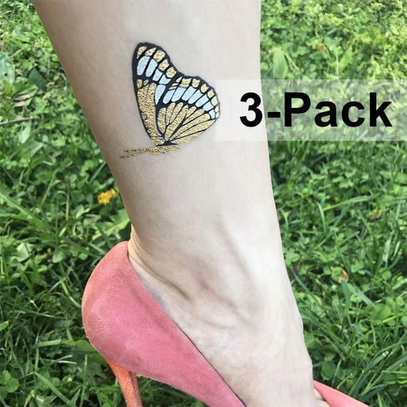 Butterfly Temporary Tattoos Butterfly Tattoo for Adults | Etsy