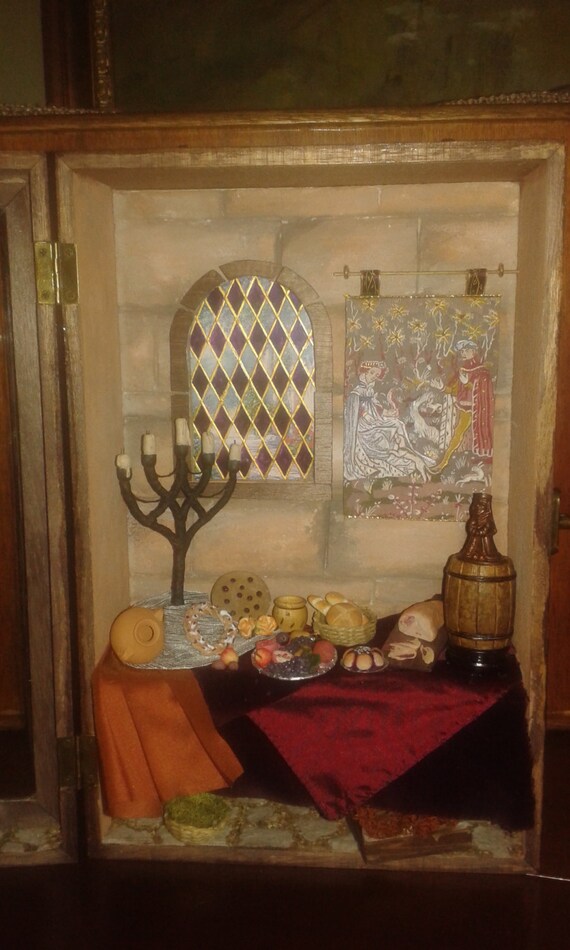 medieval dolls house furniture