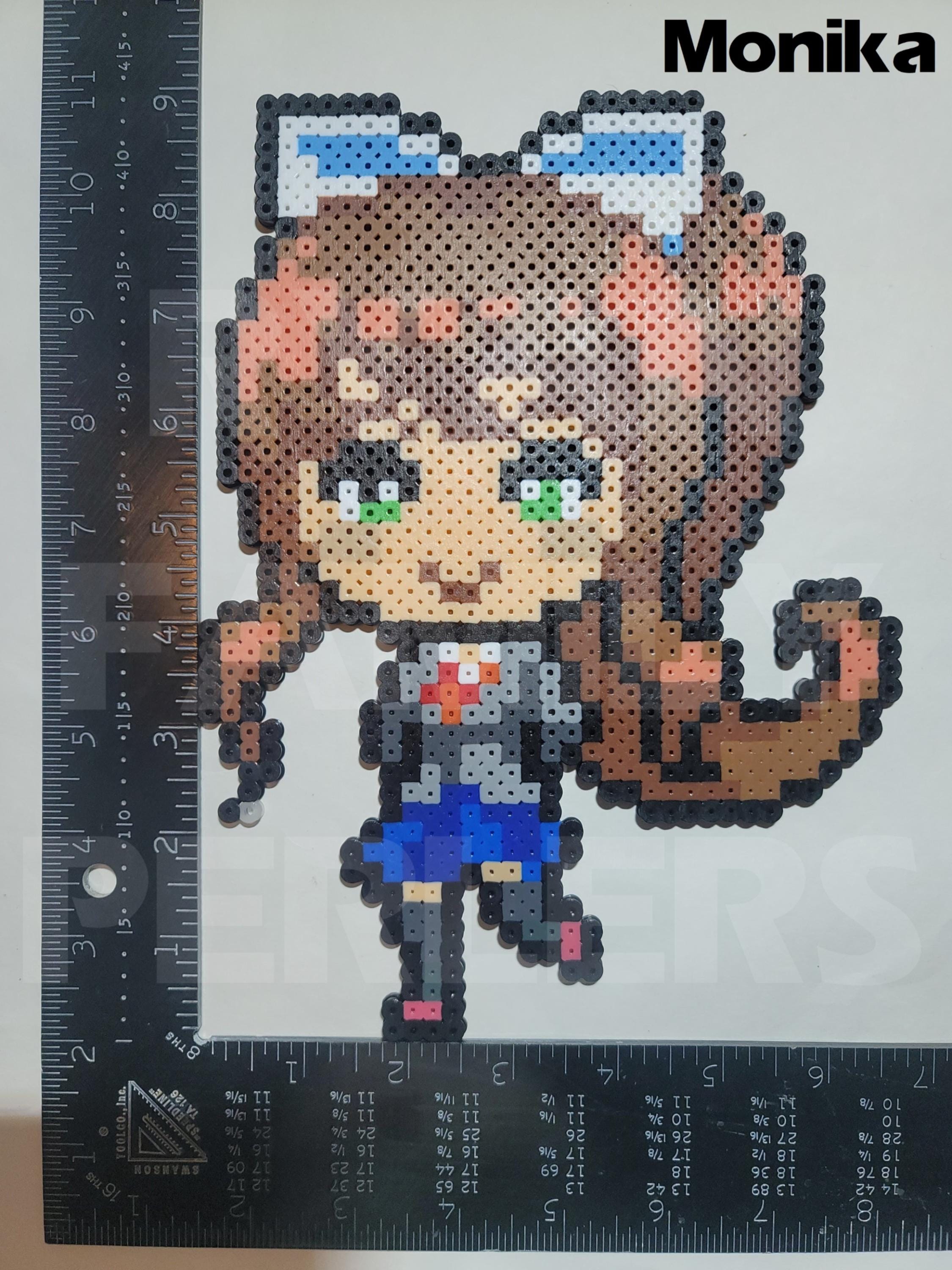 Doki Doki Literature Club Perlers - FREE US SHIPPING! - Etsy Israel
