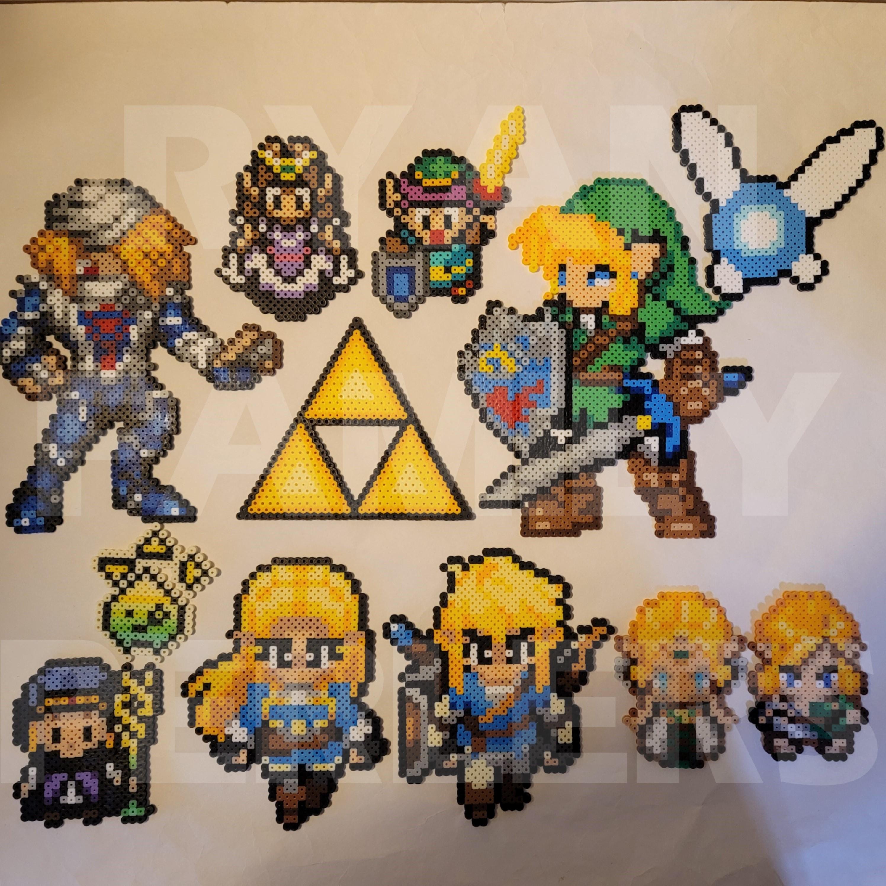 Legend of Zelda Perlers - Various Versions - FREE U.S. SHIPPING