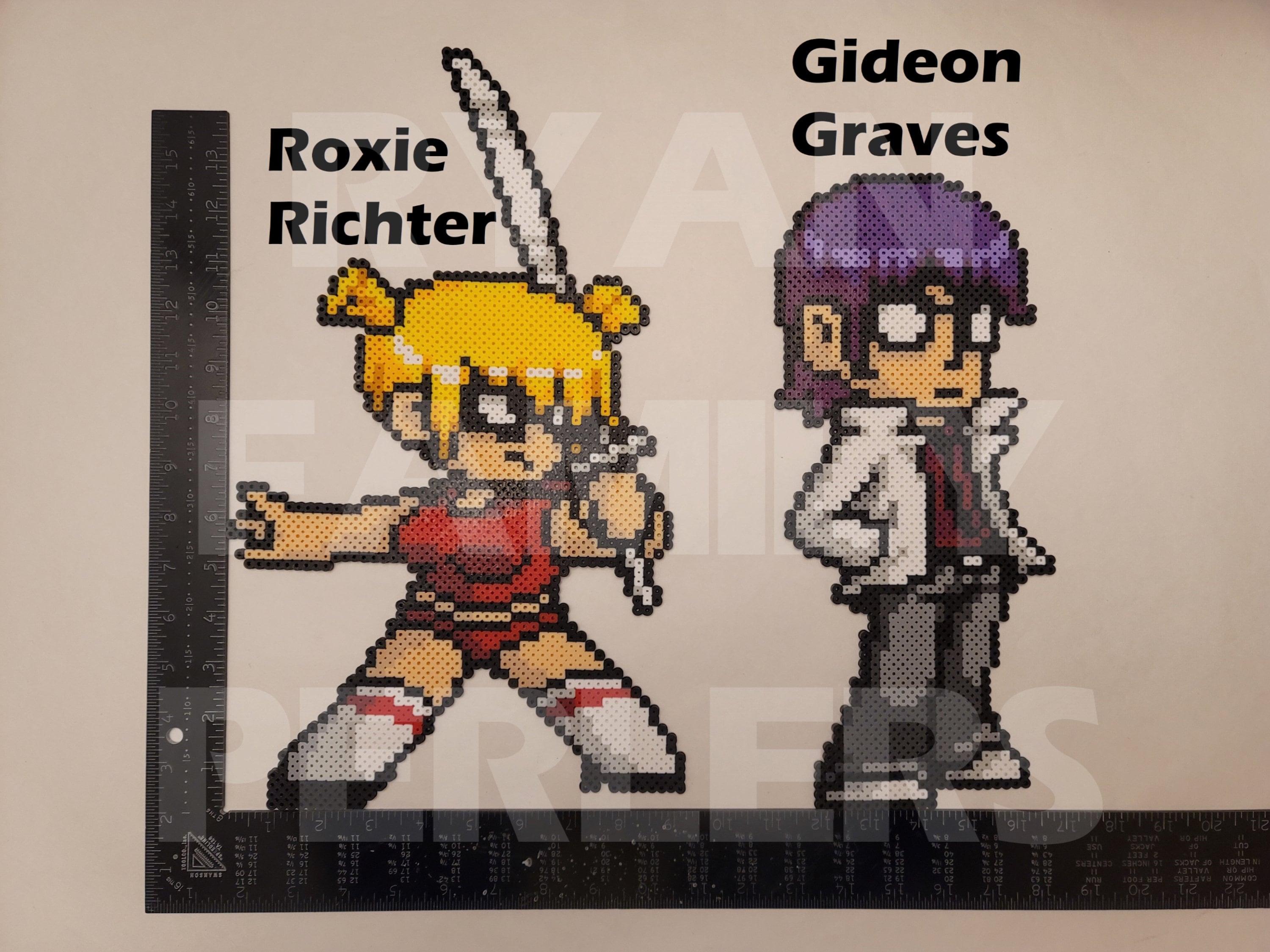 Scott Pilgrim Perlers - Free US Shipping! Now Includes Both Vs the